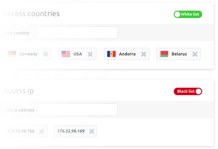 access countries